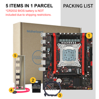 NOUVELLE carte mère de bureau Micro-ATX X79-VG6 LGA2011 4X DDR3 ECC RAM M.2 SSD SATA3.0 Carte mère X79 TPM 2.0 Carte mère X79