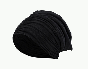Gorro de Dormir Ultrasuave con Forro de Satén para Mujer, Transpirable, Estilo Holgado, Protector para el Cuidado y Peinado del Cabello Nocturno, Cómodo - Product Image 1