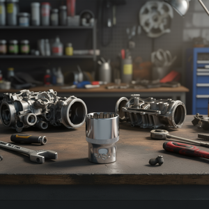 Llave de Tubo FASANT de 32 mm y 12 Puntas, Acero al Cromo Vanadio, Herramienta de Reparación Automotriz - Product Image 3