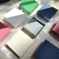 Boîtes à bijoux élégantes en carton de haute qualité avec couvercles pour emballage cadeau de collier de bague Solution d'emballage textile exclusive