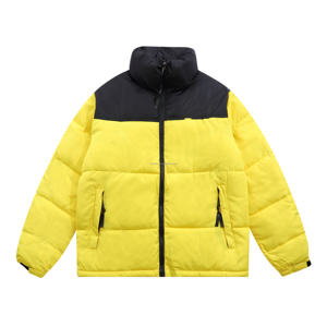 Chaqueta de Invierno Unisex de Marca de Diseñador, Chaqueta Acolchada Transpirable para Hombre y <span class=keywords><strong>Mujer</strong></span>, Chaqueta de Algodón <span class=keywords><strong>North</strong></span> Faces con Cierre de Cremallera, Talla Grande, Estilo Hip Hop - Product Image 2