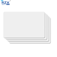 Weiße PVC-RFID-Zugangs kontrolle TK4100 125-kHz-Chipkarte Leere Zugangs kontroll karte mit TK4100 125-kHz-Chip
