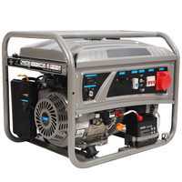 Generador portátil de gasolina/GLP 110V 220V-3/5/6/6 kW 7kva 7,5/8/10kW, motor de gasolina de calidad, uso doméstico, exterior y vehículo-