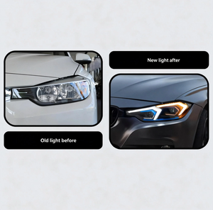 Faro LED 2015 <span class=keywords><strong>2016</strong></span> 2017 2018 Serie 3 330e 340i 330d 320i 330i <span class=keywords><strong>320d</strong></span> 318i F30 F35 Luz de Coche para <span class=keywords><strong>BMW</strong></span> F30 Faro Original - Product Image 4