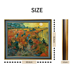 Tranh in phong cảnh theo trường phái ấn tượng của Vincent Van Gogh, tranh in thân thiện với môi trường, chống tia cực tím - Product Image 4