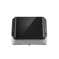 Machine de découpe laser à fibre de bureau 800W, conception avec dissipation thermique efficace, découpeuse de métal stable pour le traitement de petites séries