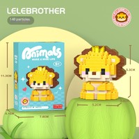 Juguetes al por Mayor, Bloques de Construcción Educativos para Niños, Compatibles con Bloques de Construcción Pequeños, Muñeca de Dibujos Animados, Bloques de Construcción Ensamblados