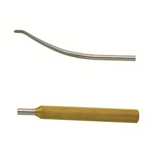 Rouleau démêlé ondulé et démêlé musculaire, manche ronde, 7 3/4 "(19.5 cm) incurvé, lame de 4.7mm - Product Image 3