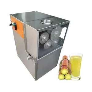 Suco portátil para uso caseiro, pequena escala, açúcar, canoa, extrator de suco, máquina