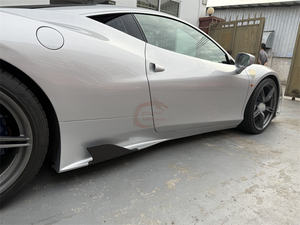 Kit de carrocería de fibra de carbono seca de estilo especial, parachoques delantero, parachoques trasero, capó, faldas laterales, tubo de escape para <span class=keywords><strong>Ferrari</strong></span> <span class=keywords><strong>458</strong></span> <span class=keywords><strong>Italia</strong></span> - Product Image 6