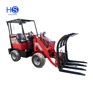 Mini tracteur rouge le plus vendu avec chargeur frontal et chargeur-pelleteuse Camc Engine Garantie 1 an et composants PLC - Product Image 5