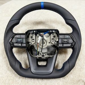 Volant en cuir compatible avec <span class=keywords><strong>Toyota</strong></span>, en stock, adapté aux modèles Prado 120, Prado 150, Camry 2017, Yaris <span class=keywords><strong>GR</strong></span>, Hilux, Tacoma, LC79, LC70 - Product Image 3