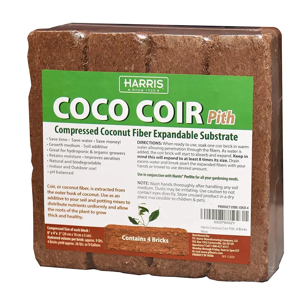 Raw Compressed Coco Peat Coco Coir Coconut Bricks
