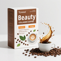 Mélange Probiotique OEM ODM : Complément de Collagène pour une Peau Éclatante, Perte de Poids, Favorise la Digestion, Améliore le Transit Intestinal, Café Éclaircissant pour la Peau