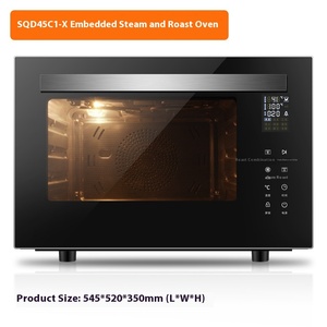 BAIDIAN Exclusivo Transfronterizo Horno Eléctrico de Convección Individual de 40L Empotrable Doméstico de Acero Inoxidable con Vapor y Función de Horneado, Eficiente Energéticamente - Product Image 2