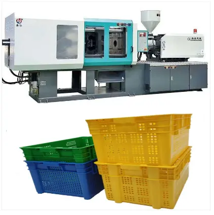 Hydraulic Injection Molding Machine Processing PET ABS PP PC Plastics Manufacturing Plant Preform Type Horizontal Style Used