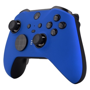 Blue Soft Touch <b>Grip</b> Front Housing Shell & Accent Rings Replacement Faceplate Cover for Xbox One Elite <b>Controller</b> Series 2 - Product Image 6