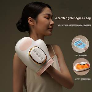 Producto más nuevo, máquina de masaje de manos con calefacción, presión de aire de Palma de Dispositivo de masaje, masajeador de manos rosa - Product Image 2