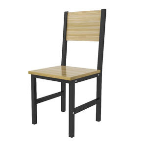 Bangku Kayu Furnitur Sekolah Kayu Meja Siswa Ganda dan Kursi dengan Dua Tempat Duduk - Product Image 6