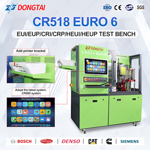 DONG TAI Analizador de Motor para Prueba de Inyectores Common Rail CR518 Multifunción EURO6 220V/380V USB 12 Meses CR518 Banco de Pruebas Common Rail - Product Image 6
