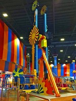 Manège Commercial Rotatif à Double Bras à Pédales en Acier et Fibre de Verre pour Enfants et Famille, pour Aire de Jeux Extérieure