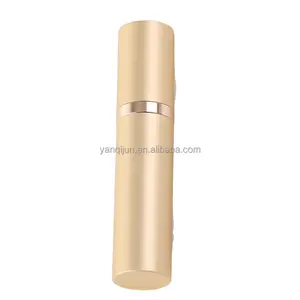 2024 nuevo diseño vacío PCTG colorido redondo 5ml PCTG atomizador de perfume recargable portátil
