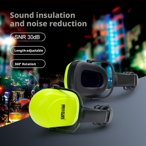 Casco de Seguridad con Certificación CE y Protectores Auditivos Anti-Ruido Integrados, Casco de Trabajo Industrial con Protección Auditiva - Product Image 4