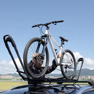 Fabbrica su misura pieghevole telaio regolabile attacco bici Rack Pickup Truck portabiciclette per auto portapacchi per sci sul tetto - Product Image 4