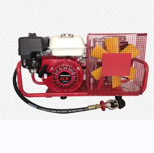100L/Min High Pressure Scuba Diving Compressor Breathing Paintball Compressor by Gasoline Drive