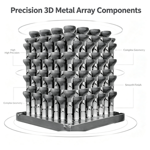 Insertos de Molde Impresos en 3D de Acero Inoxidable con Enfriamiento Conformal para Reducir el Tiempo de Ciclo de Inyección - Product Image 1