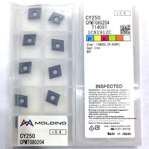 Ban đầu hitachis đầy đủ hộp phay chèn cho cpmt chuyển công cụ Kích thước 080204 <span class=keywords><strong>jp4020</strong></span> cy250 hóa đơn bao gồm moldino sản phẩm - Product Image 2