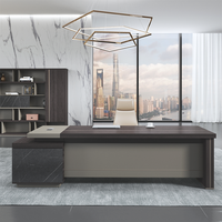 Scrivania di Lusso Moderna per Ufficio Dirigenziale, Arredamento per Casa e Ufficio per CEO