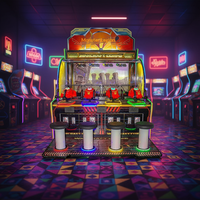Machine de jeu d'arcade Monster Army Shooting Ball pour les parcs d'attractions pour enfants, cadeau et divertissement