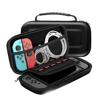 25 en 1 ensemble boîtier en cristal type-c câble câbles de données pour Nintendo Switch Console de jeu boîtes de rangement de protection sacs à main
