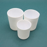 Fabrication professionnelle de béchers en PTFE personnalisés pour laboratoire chimique avec couvercle