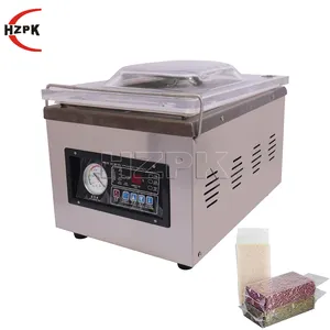 HZPK dz 260 commercial industrial food sealer plastic bag chamber vacuum packing machine for food saver