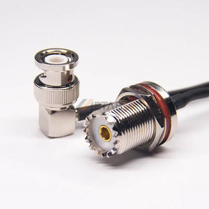 Enchufe macho BNC a conector de cable hembra UHF coaxial <span class=keywords><strong>PL259</strong></span> <span class=keywords><strong>RG58</strong></span> RG174 RG316 - Product Image 2