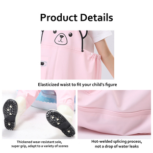 TOPIND <span class=keywords><strong>Pantalon</strong></span> de lancement en nylon pour enfants Combinaison <span class=keywords><strong>d</strong></span>'<span class=keywords><strong>eau</strong></span> Cuissardes de pêche imperméables Attraper des pantalons de pluie en mer Pantalons de pêche - Product Image 4