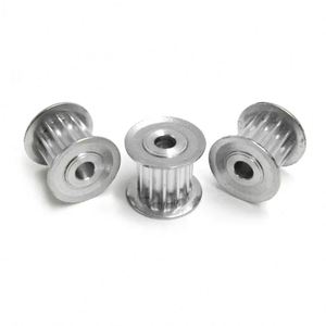 Polea de Sincronización de Aluminio INTECH EBM HTD Personalizada de 15 Dientes y 10 mm para Sistemas de Accionamiento Sincrónico, Compatible con OEM - Product Image 1