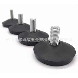 Junyuewei <b>Adjustable</b> Furniture Feet 50mm Black Plastic Metal Anti-Slip Chair <b>Table</b> <b>Legs</b> Protection Pad - Product Image 5