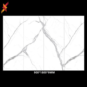 Tùy chỉnh thực hiện 900x1800mm thiêu kết đá bảng Top đá cẩm thạch nhìn slab tường gạch cho Nội Thất Tường - Product Image 2