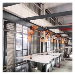 1T 2 T 3 5Ton Monorail Smart Crane of &quot;<strong>I</strong>&quot; <strong>Beam</strong> Track with Chain <strong>Hoist</strong> and Electric <strong>Rail</strong> Switch for Automation Painting House - Product Image 6