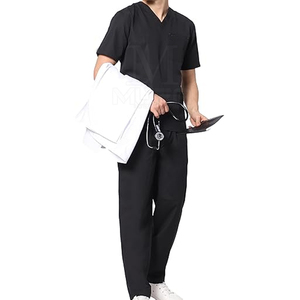 เครื่องแบบสครับทางการแพทย์สำหรับผู้ชายเครื่องแบบสครับทางการแพทย์ขนาดพิเศษน้ำหนักเบาผลิตตามสั่งใส่สบาย - Product Image 2