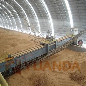 Tipo di ponte trasportatore tamburo benna ruota impilatore recupero per movimentazione materiale sfuso carbone minerale di ferro - Product Image 4