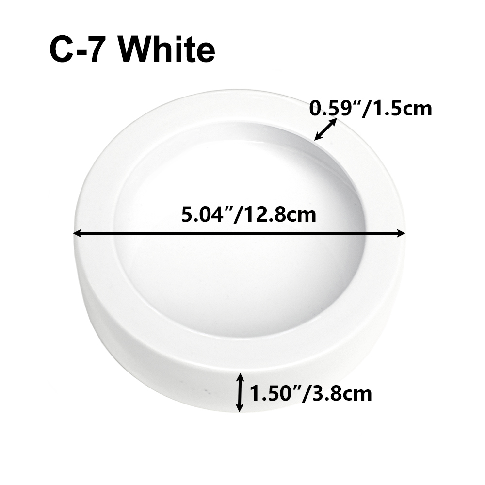 C-7 Redondo Cerámica Naranja