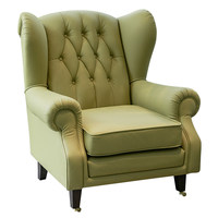 Fauteuil individuel de style américain, chaise Tigre haut de gamme, design rétro, écologique, durable, en cuir véritable, avec plateau et roulettes