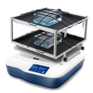 لمختبر منتج جديد رقمي 2 رف هزاز مداري 10-80 دورة في الدقيقة محرك بدون فرش هزاز - Product Image 1