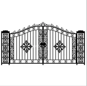 Decoration main iron gate for farm from China suppliers