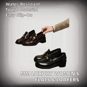 Zapatos Mocasines de Lujo para Mujer, Marca MM de Alta Calidad, Punta Cerrada, Sin Cordones, Transpirables, Planos, de Verano, para Vestir, de Diseñador - Product Image 2