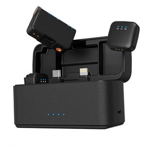 New M15mini <b>Wireless</b> Magnetic Lavalier <b>Microphone</b> with Ai Noise Reduction and Reverb, Universal for Cameras and Mobile Phones - Product Image 2